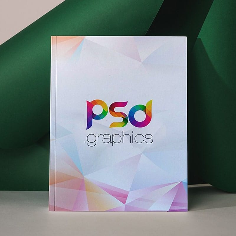 Book Cover Branding Mockup