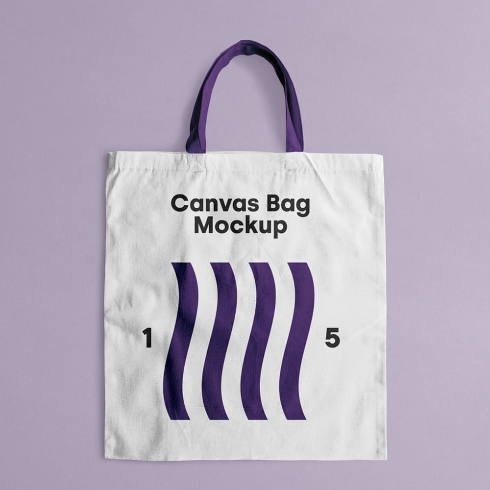 Canvas Tote Bag Mockup