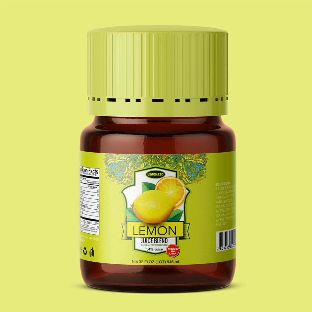 Colourful Pharmacy Jar Label Mockup