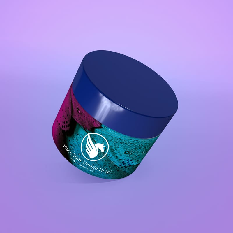 Cosmetic Jar Mockup