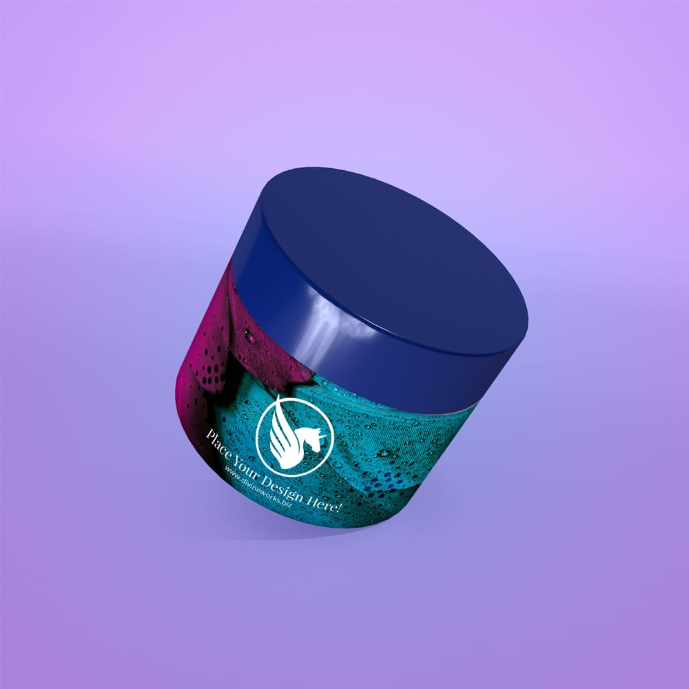 Cosmetic Jar Mockup