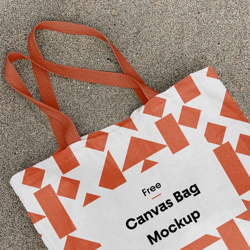 Cotton Canvas Bag Mockup