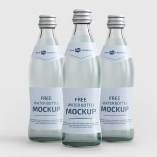 Free PSD Water Bottle Mockup Templates » CSS Author