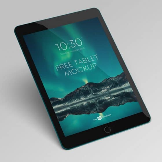 Free Photorealistic Tablet Mock-Up Template In PSD » CSS Author