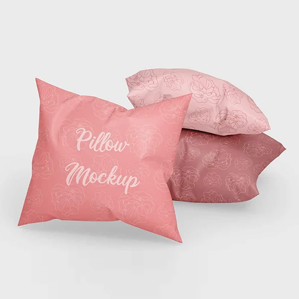 Free Pillow Mockup in PSD