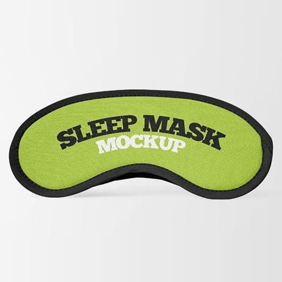 Free Sleep Mask Mockups