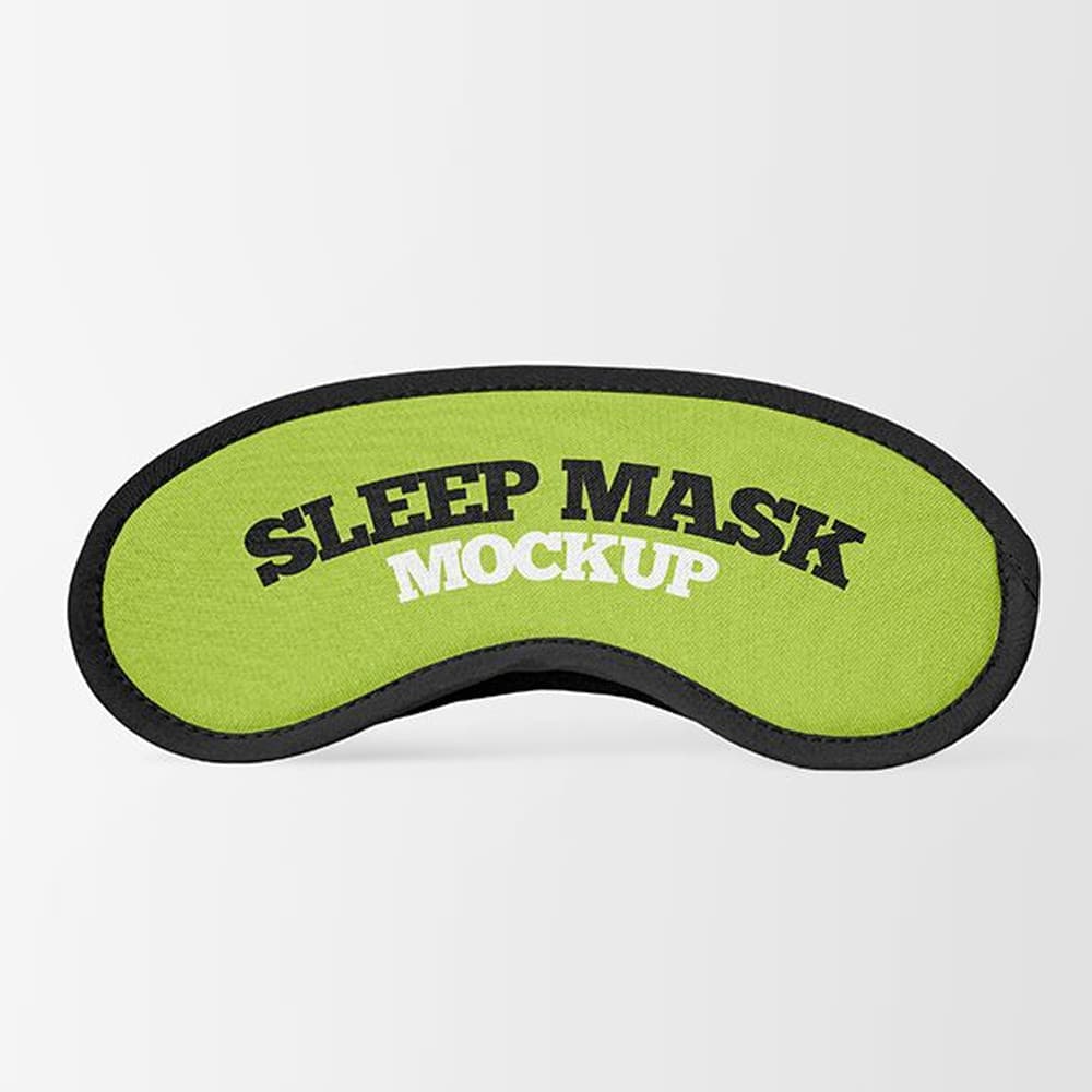 Free Sleep Mask Mockups