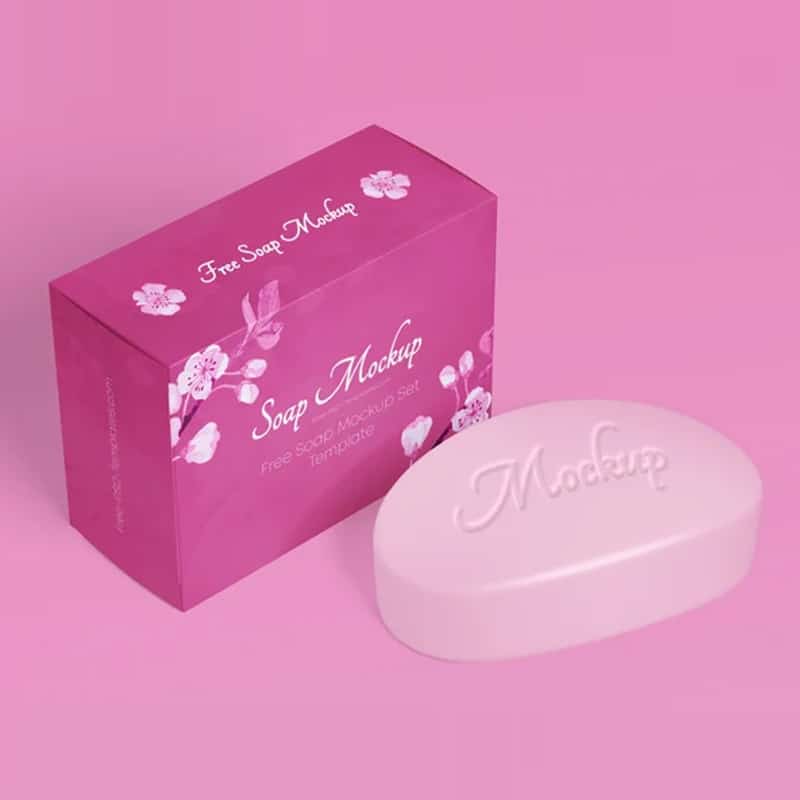 Free Soap Mockup Set Template