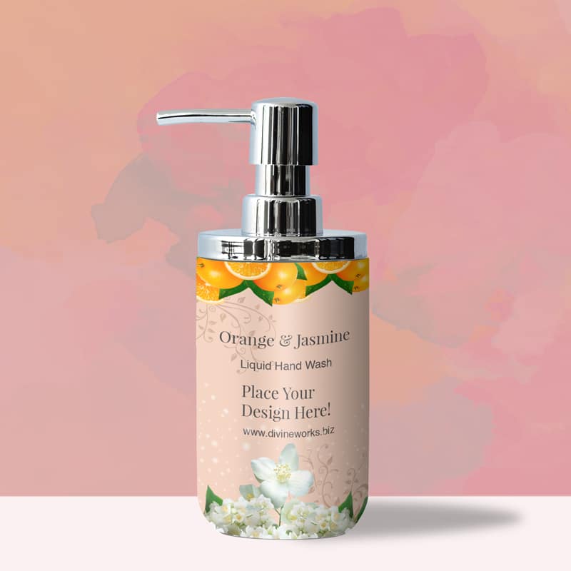 Hand Wash Liquid Bottle Mockup