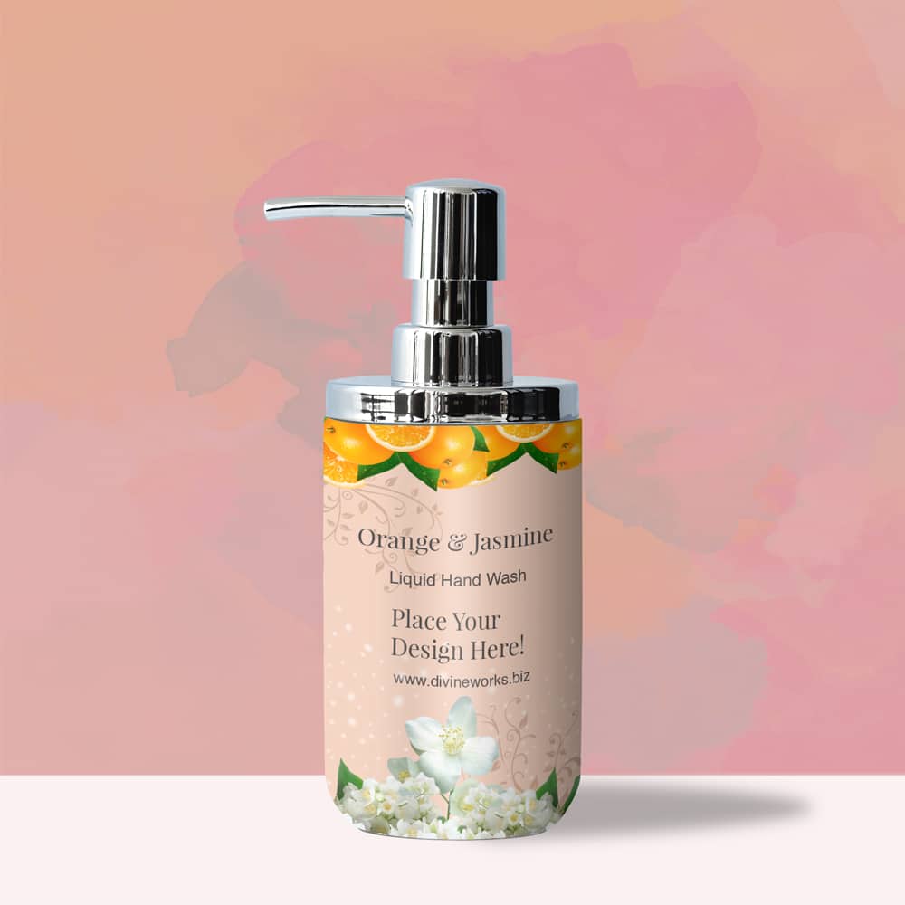 Hand Wash Liquid Bottle Mockup