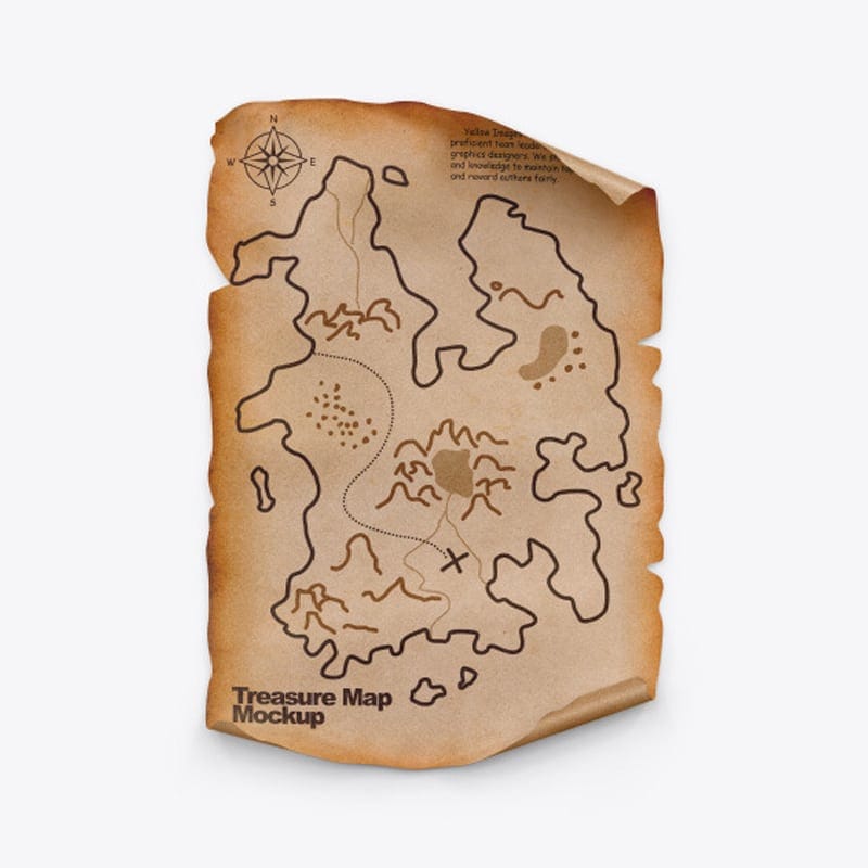 Kraft Paper Poster Mockup