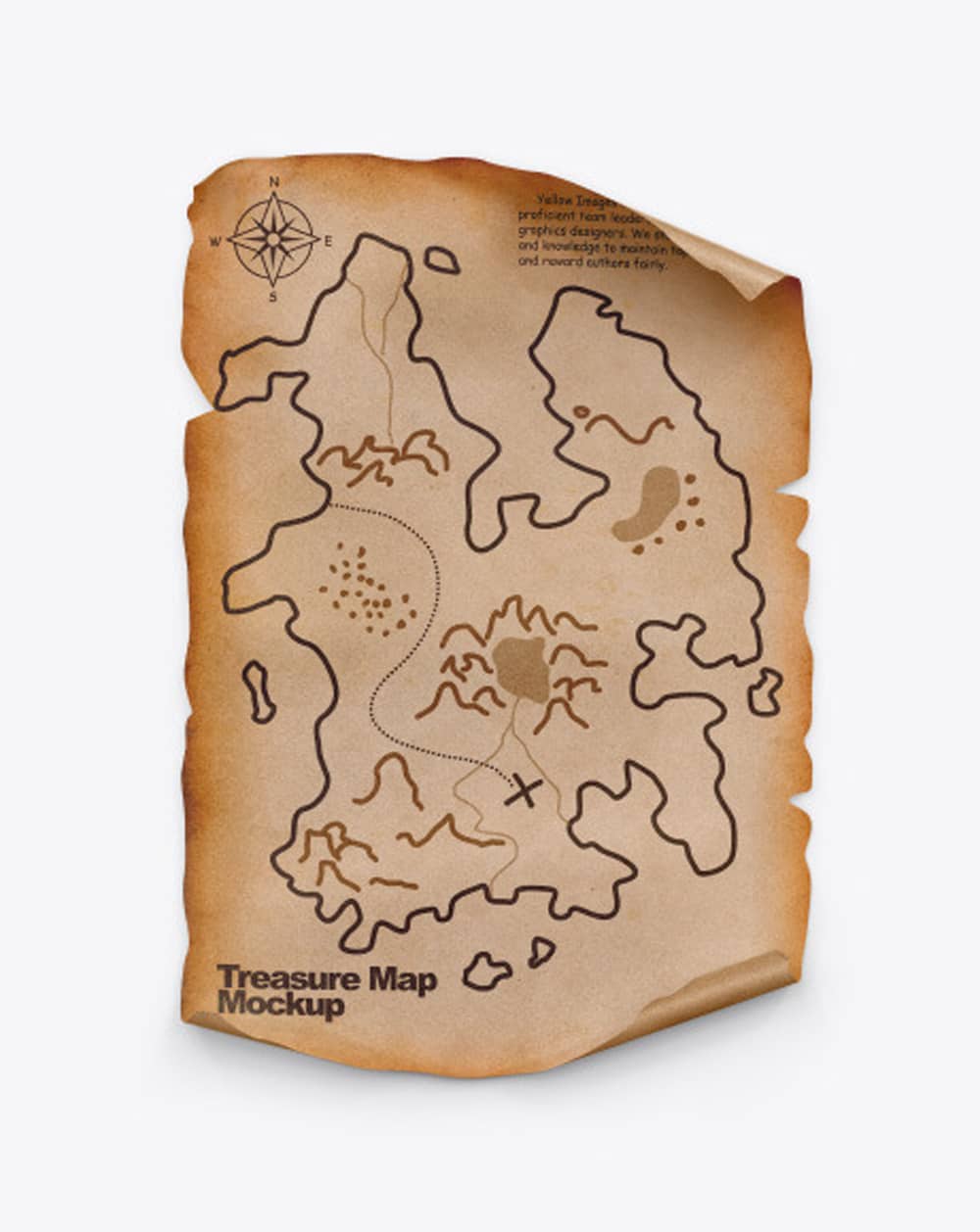 Kraft Paper Poster Mockup