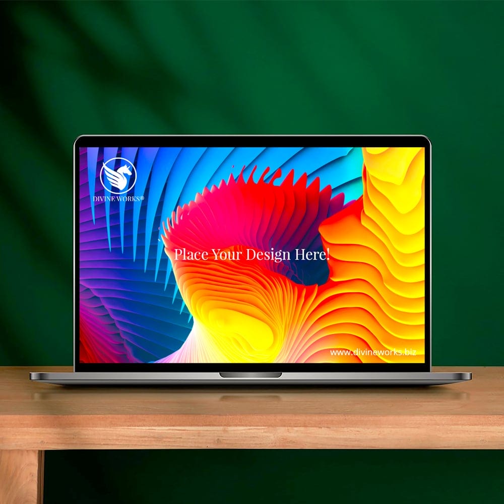 MacBook Pro 16-Inch Mockup