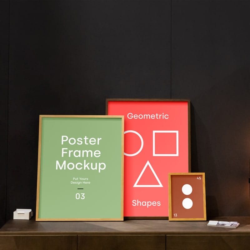 Poster Frames Mockup