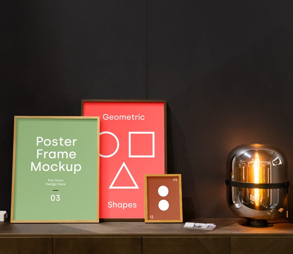 Poster Frames Mockup
