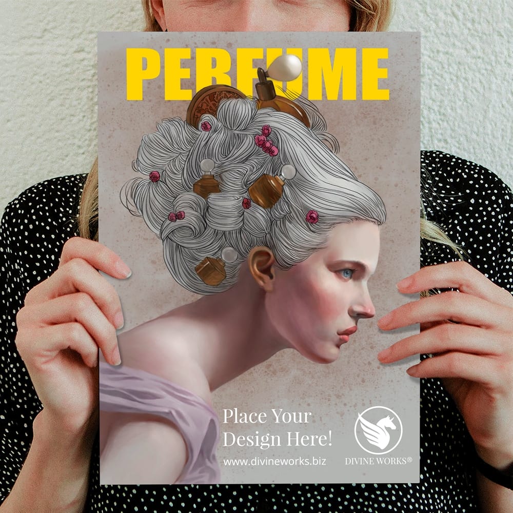 Poster In Hand Mockup