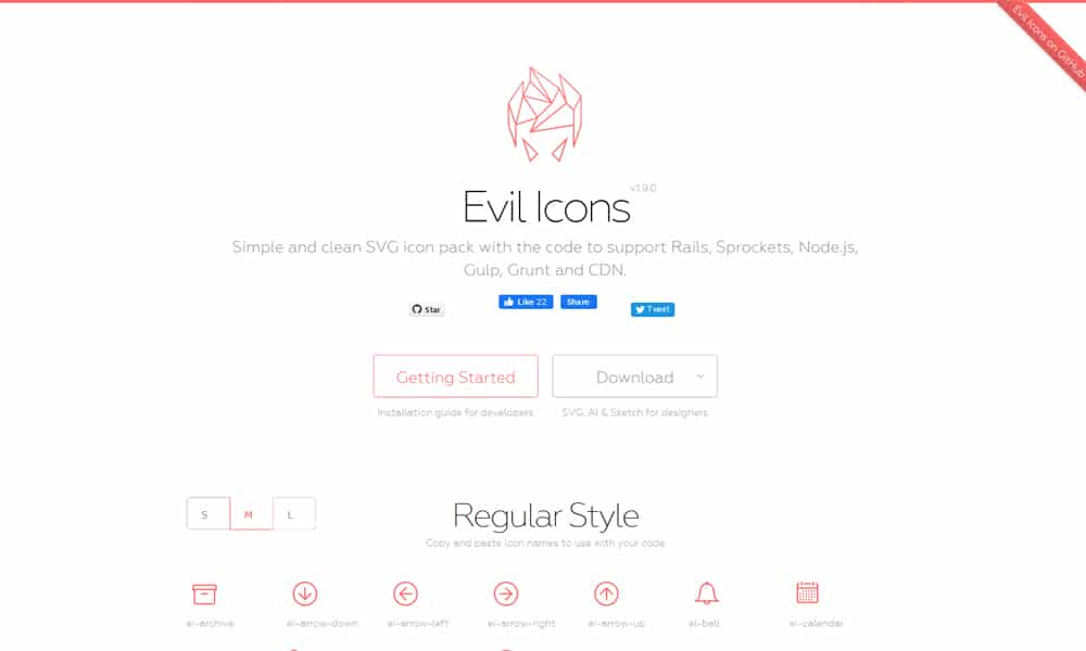 15+ Best React Icon Libraries 14 React Evil Icons