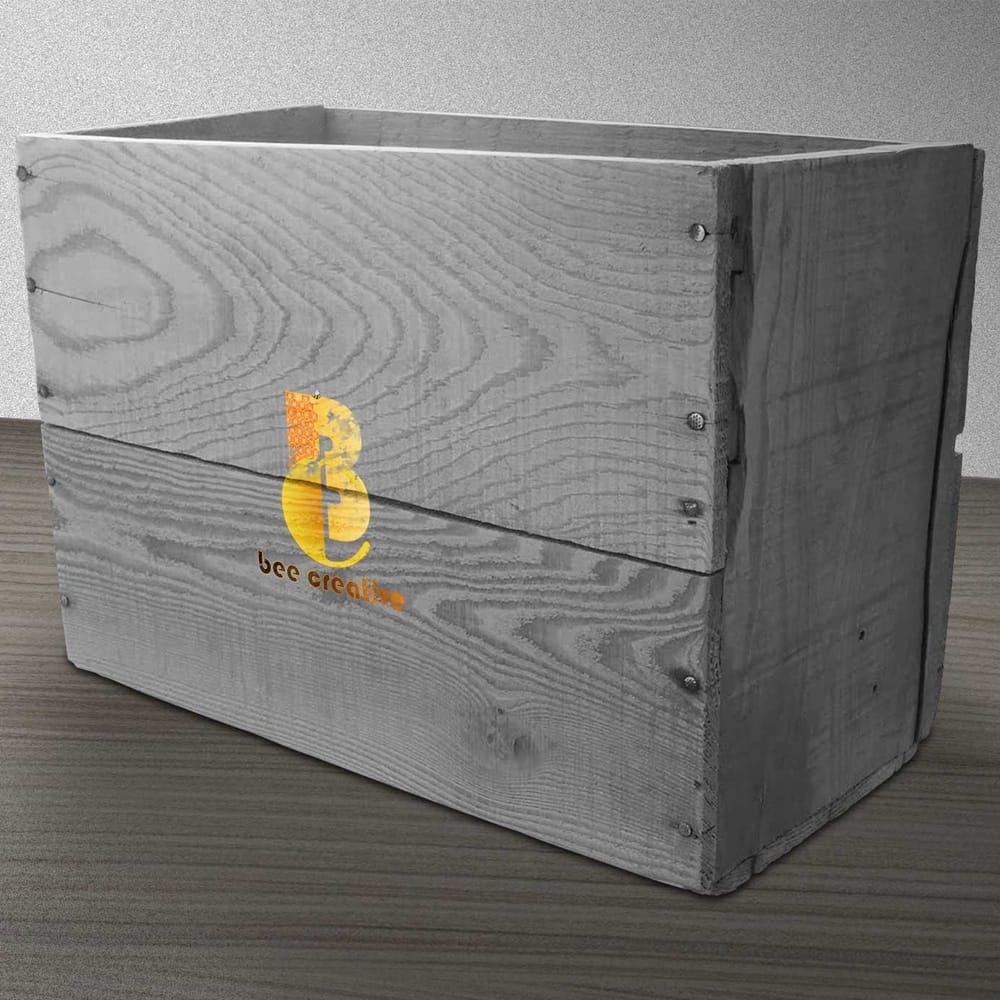 Realistic Box PSD Logo Mockups Presentation