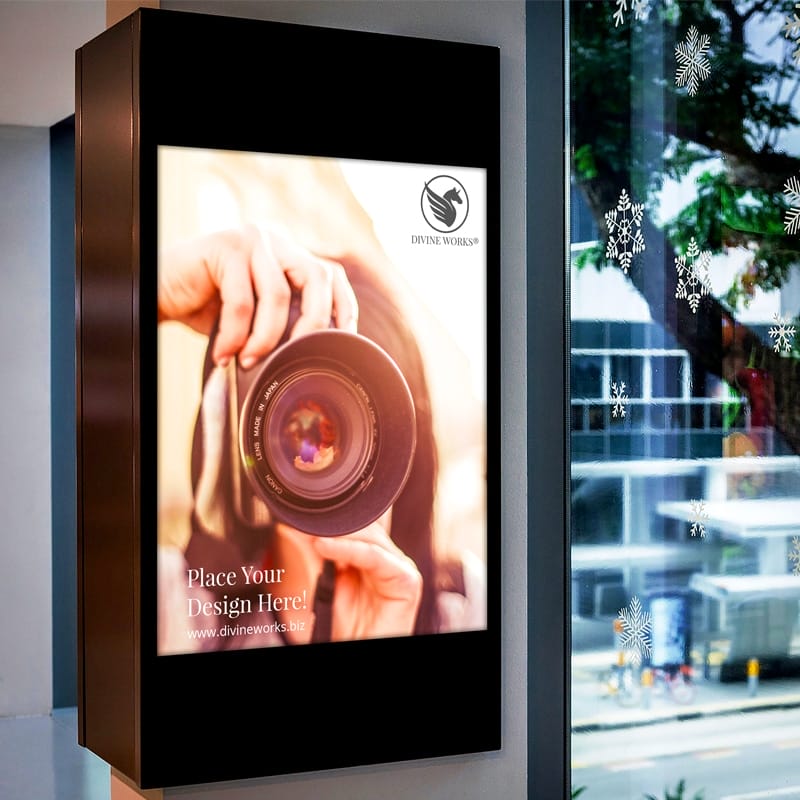 Shop Inside Board Mockup