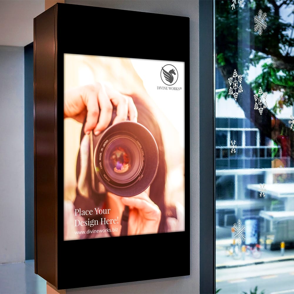 Shop Inside Board Mockup