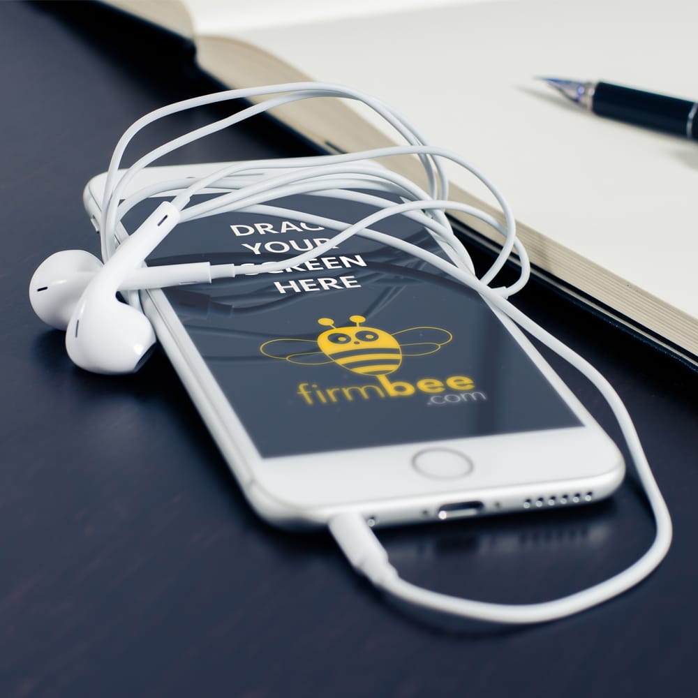 Smartphone & Notebook Stylish PSD Mockup