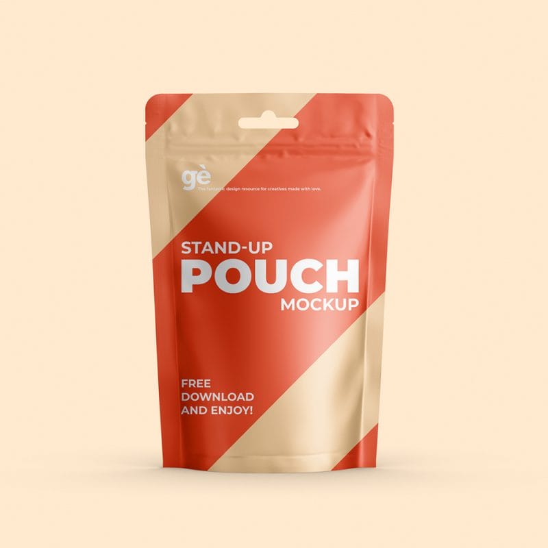 Stand-up Pouch Packaging Mockup » CSS Author