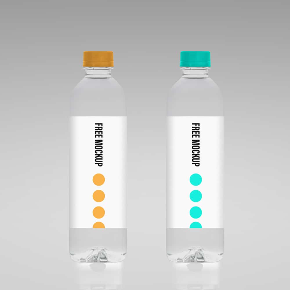 Water Bottle Mockup
