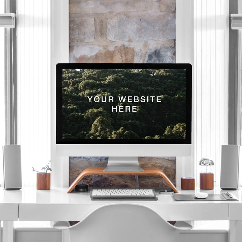 iMac 27″ Mockup