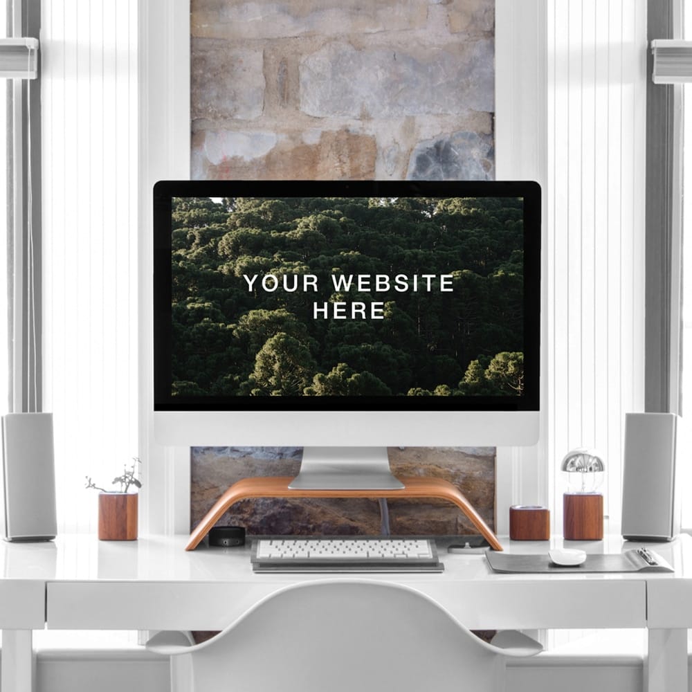 iMac 27″ Mockup