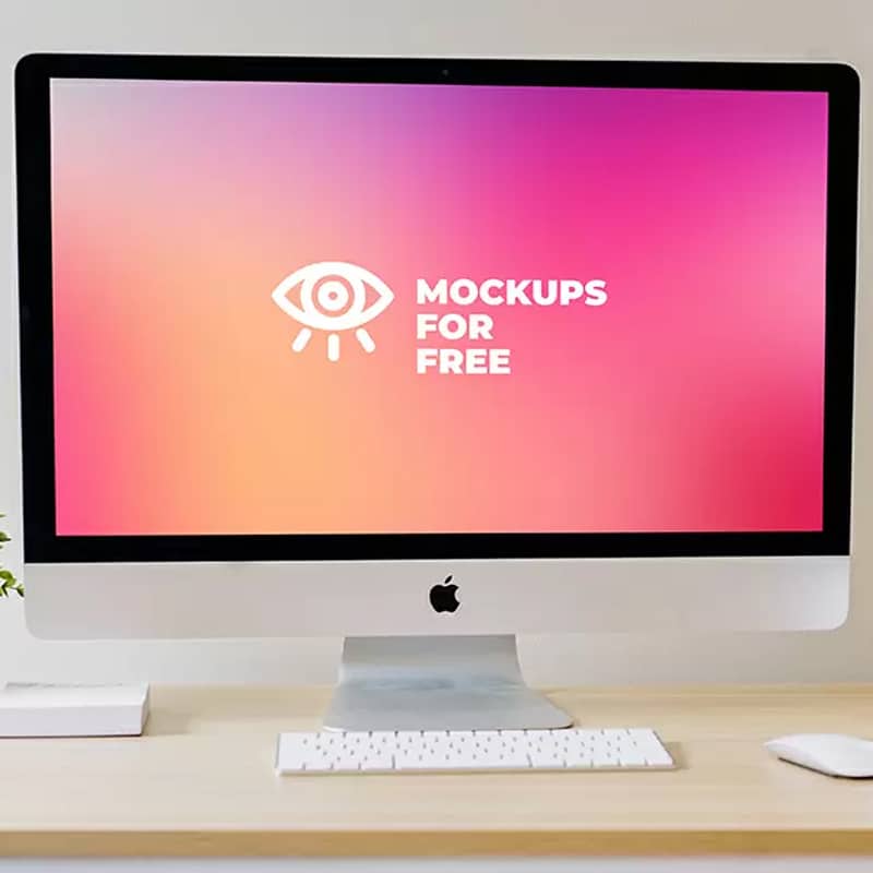 iMac Photo-Based Mockup