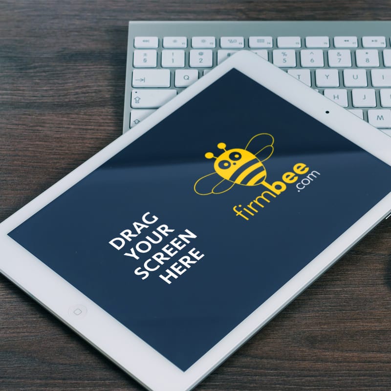 iPad Perspective Mockup PSD