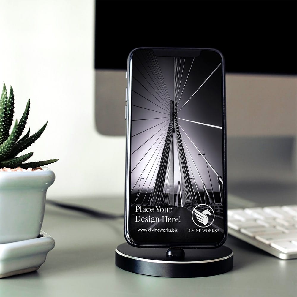 iPhone 11 Pro In Docked Mockup