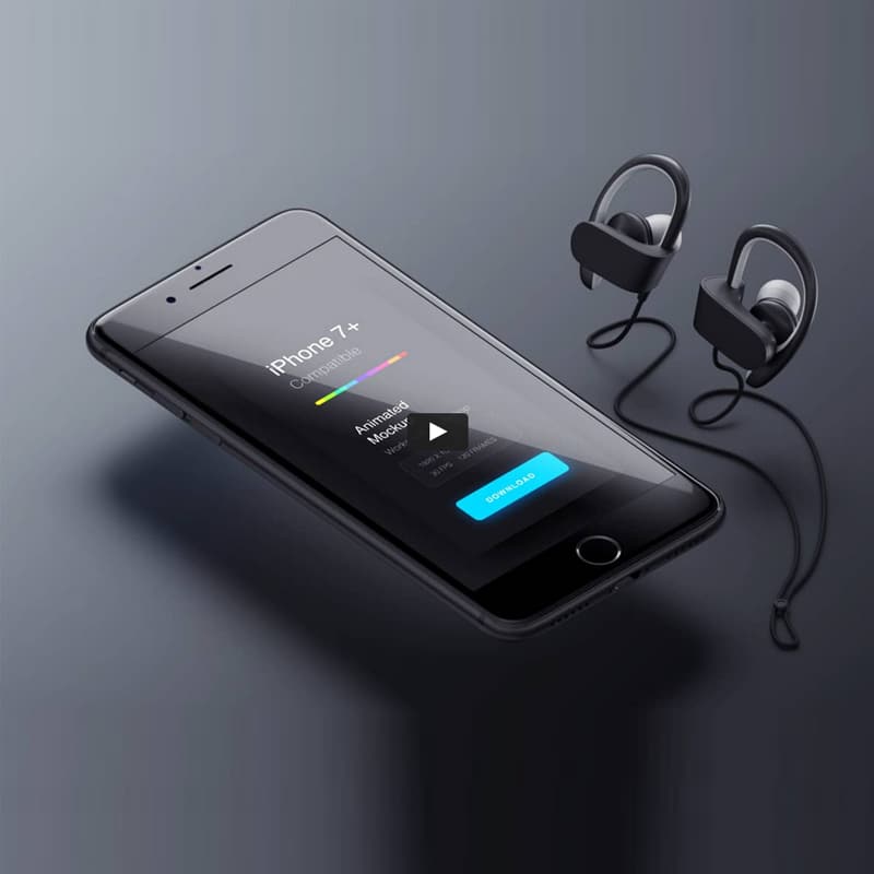 Animated iPhone 7 Mockup