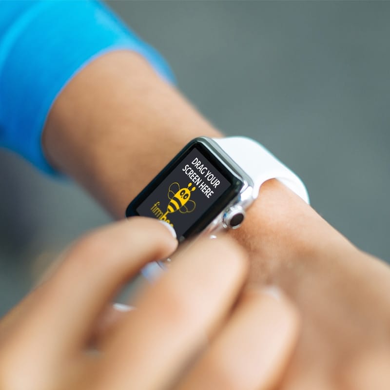 Apple iWatch Wearable PSD Mockup