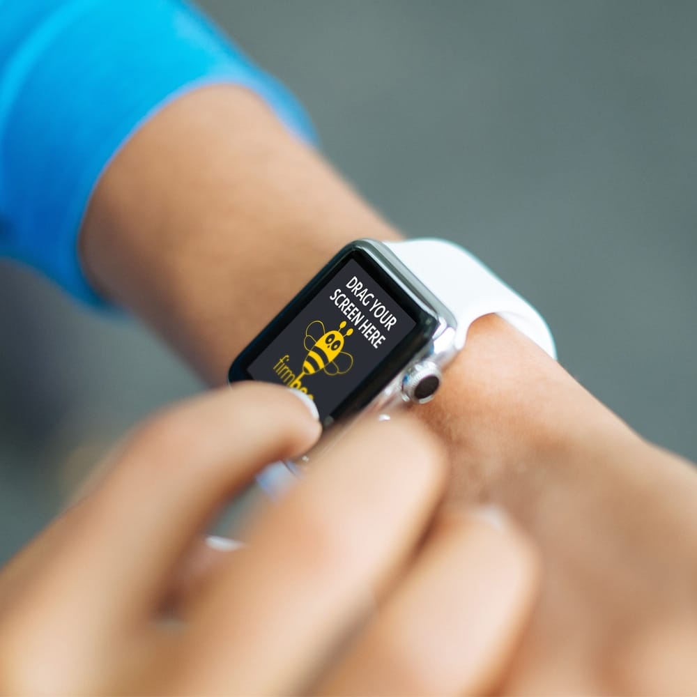 Apple iWatch Wearable PSD Mockup