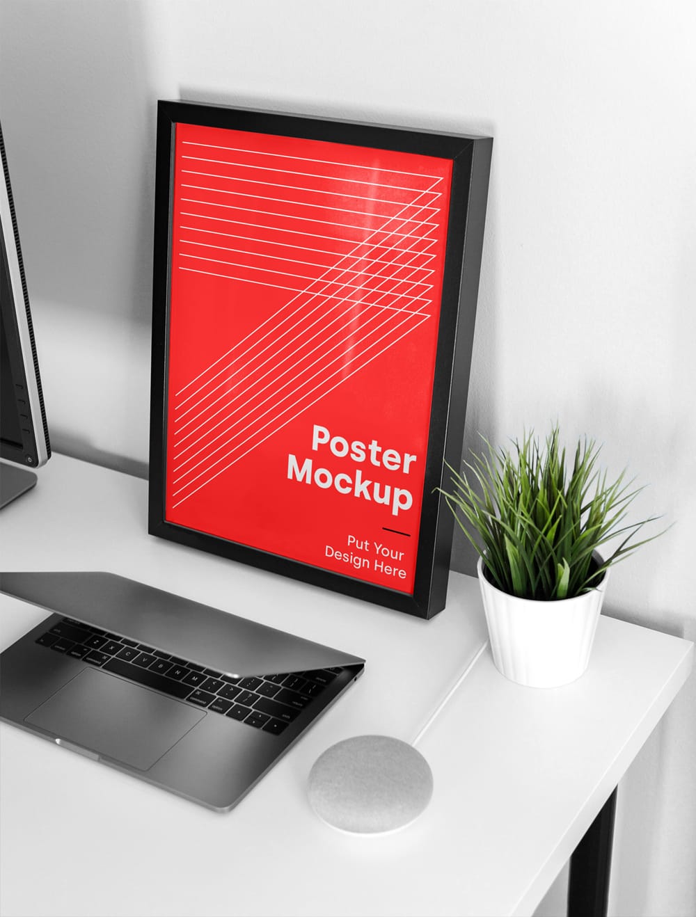 Big Frame Poster Mockup
