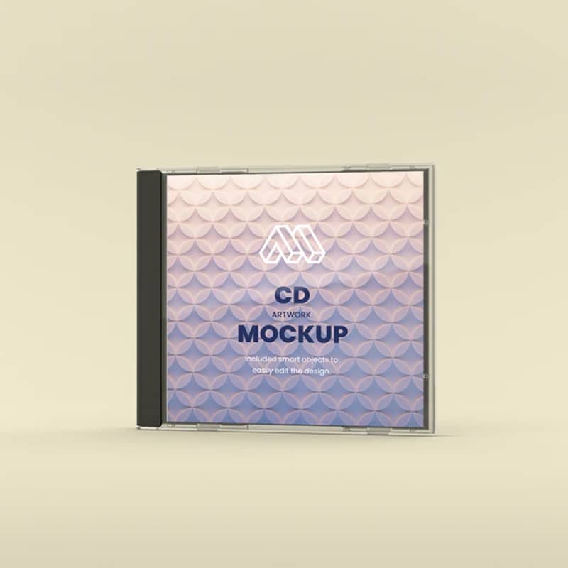 CD Artwork PSD Mockup
