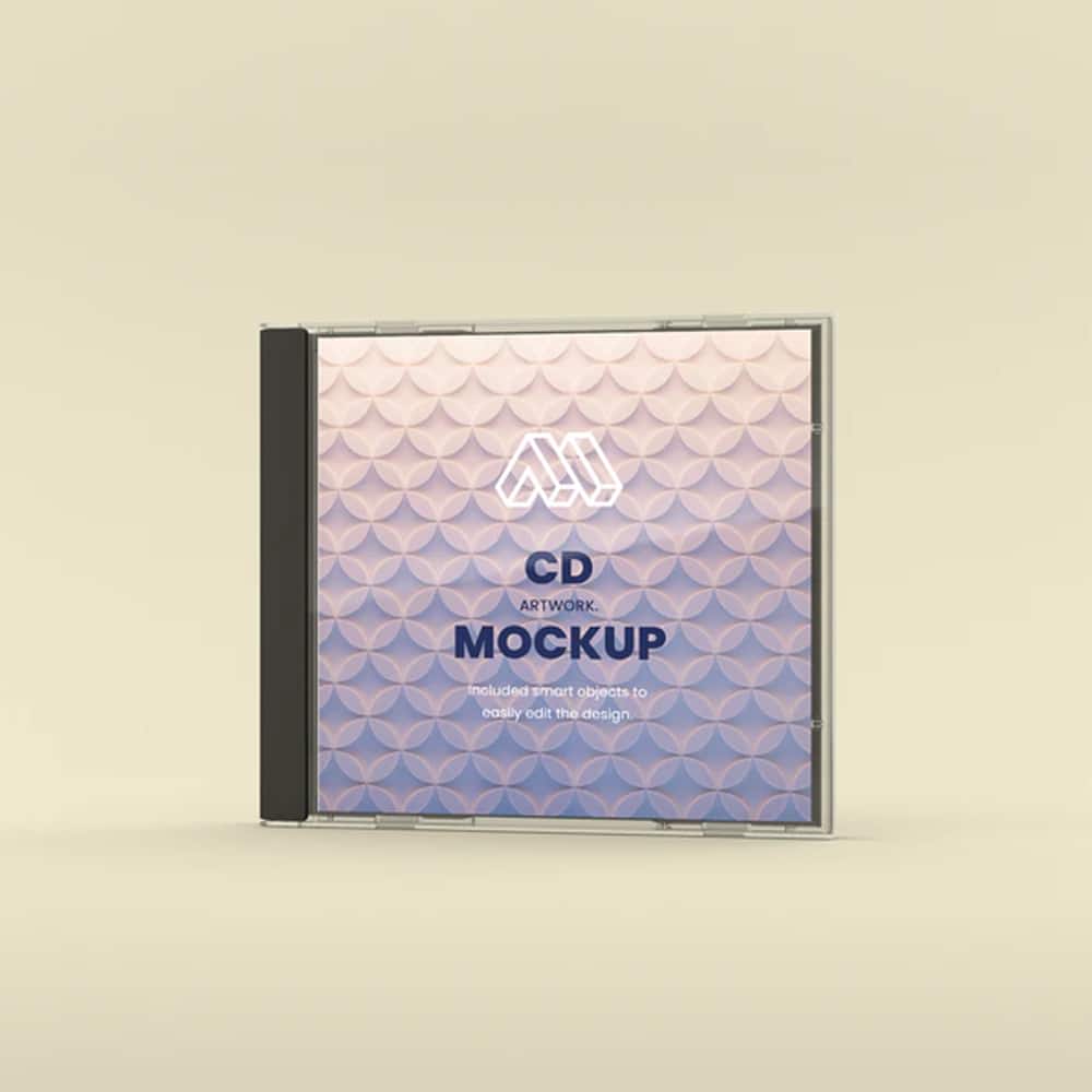 CD Artwork PSD Mockup