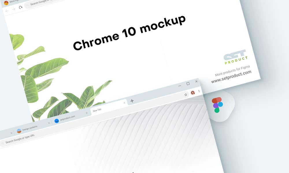 Chrome 10 Figma Mockup