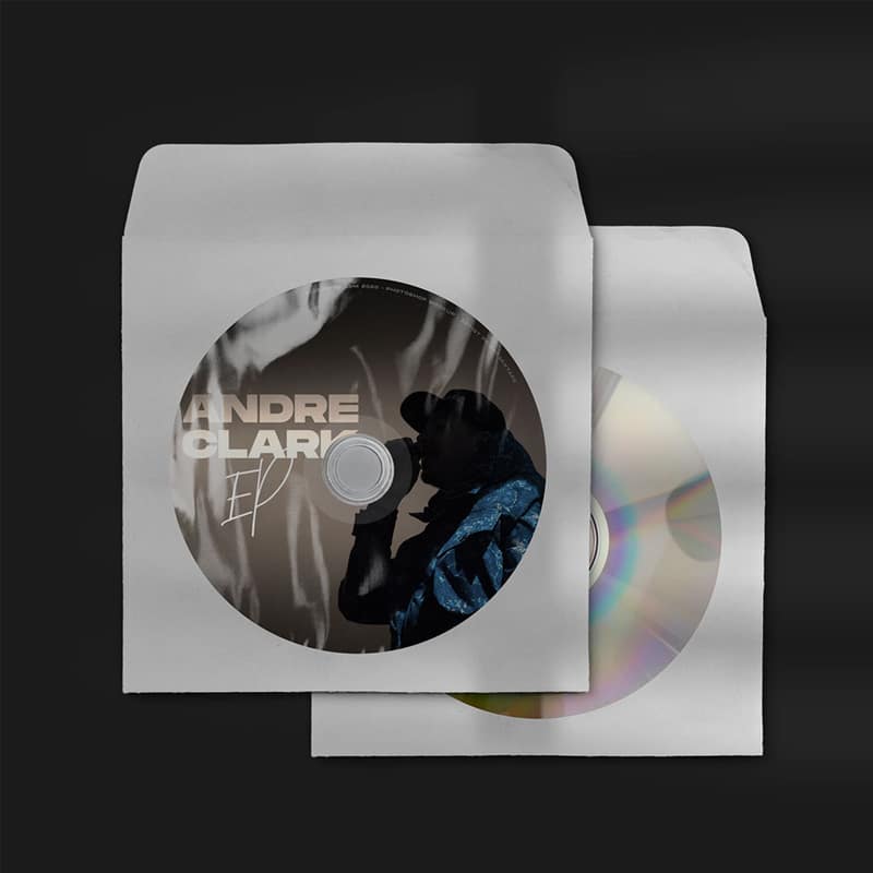 Disc Paper Bag Mockup