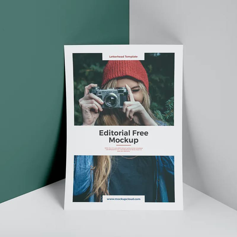 Editorial Mockup Free Demo