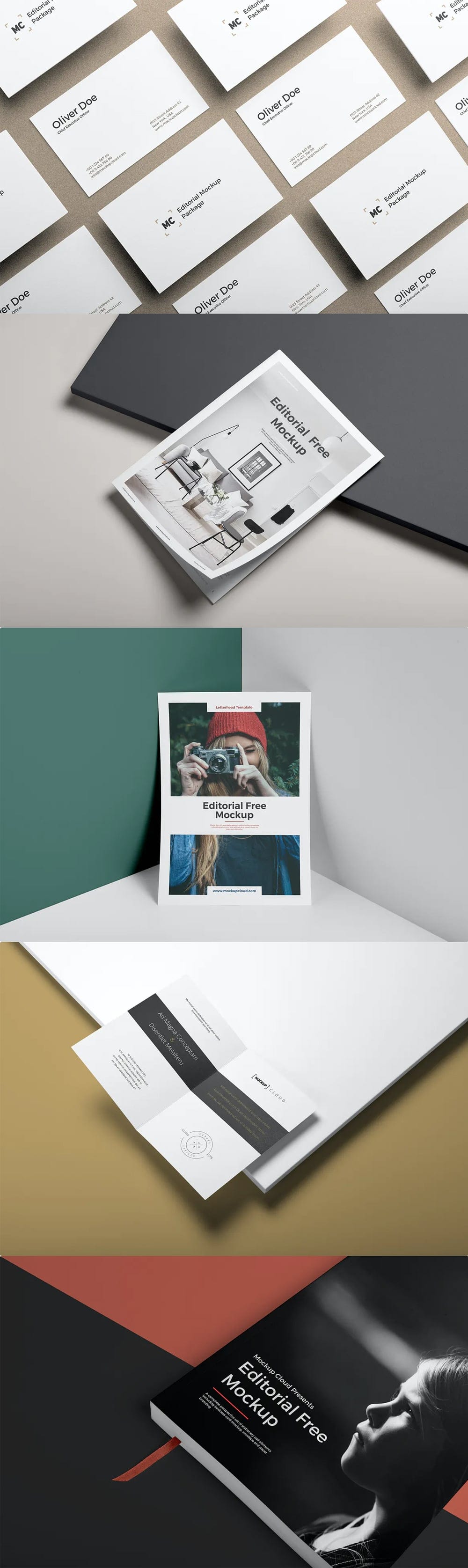 Editorial Mockup Free Demo