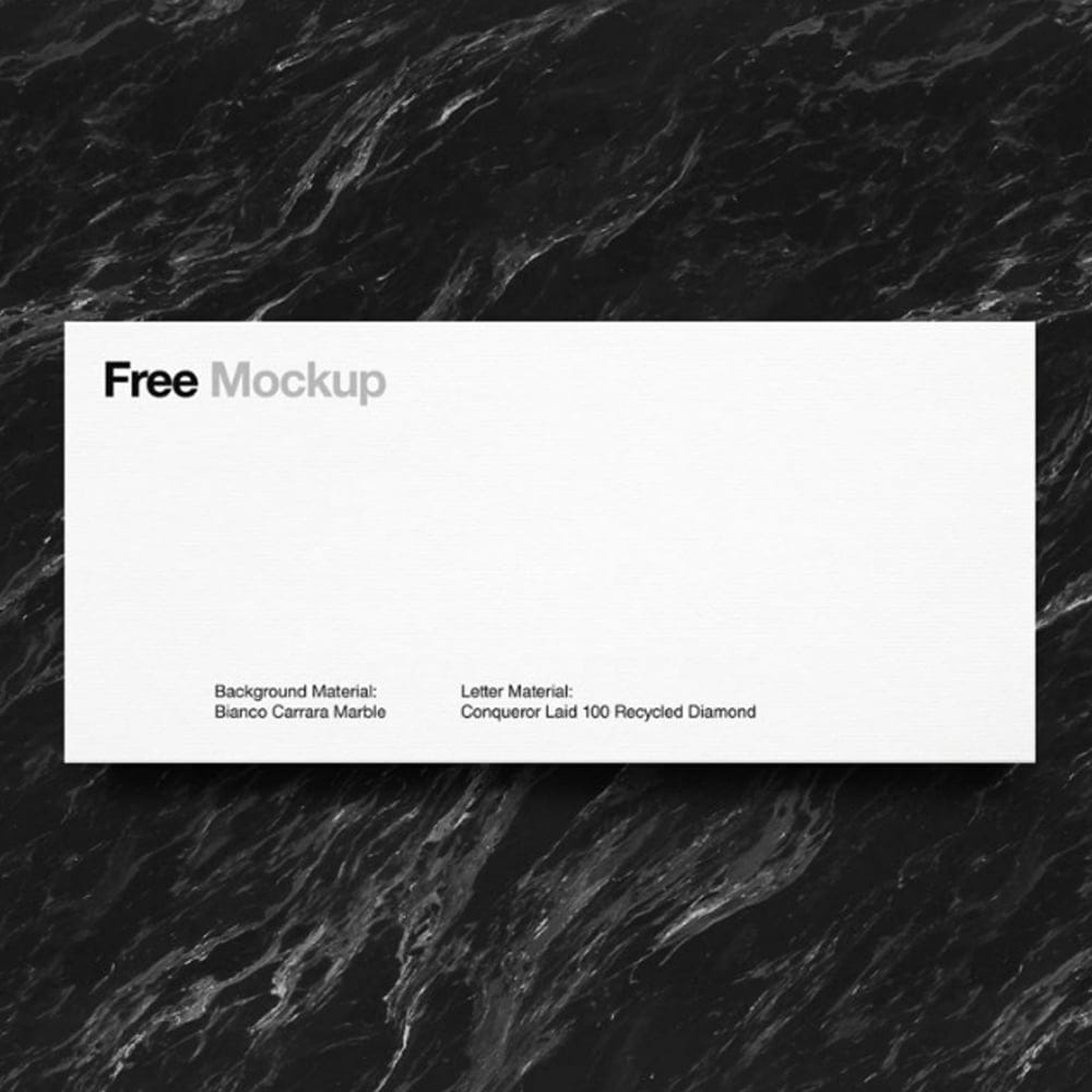 Envelope Mockup