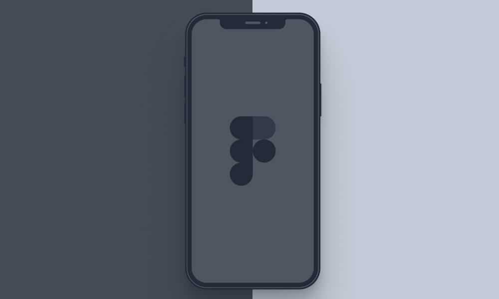 Figma iPhone 12 Pro (Light & Dark) Mockup