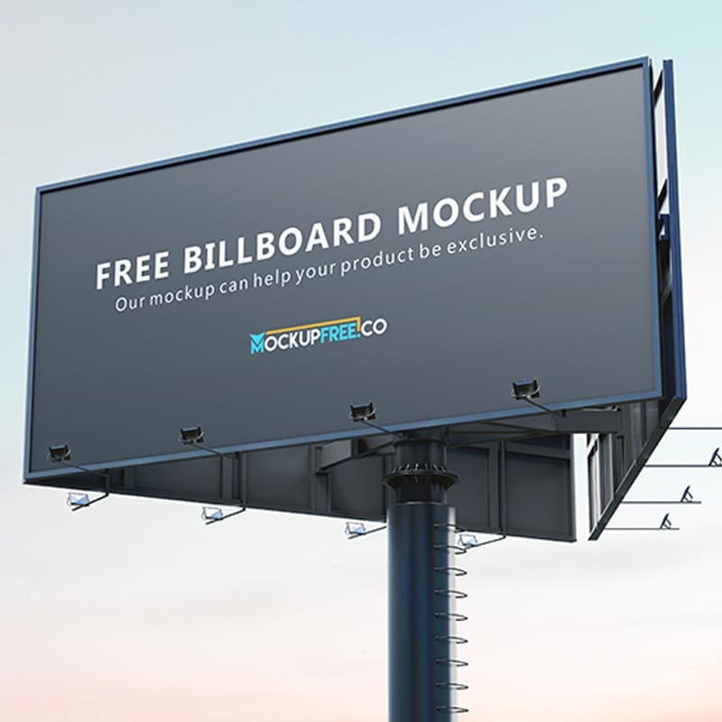Free BILLBOARD Mockup PSD