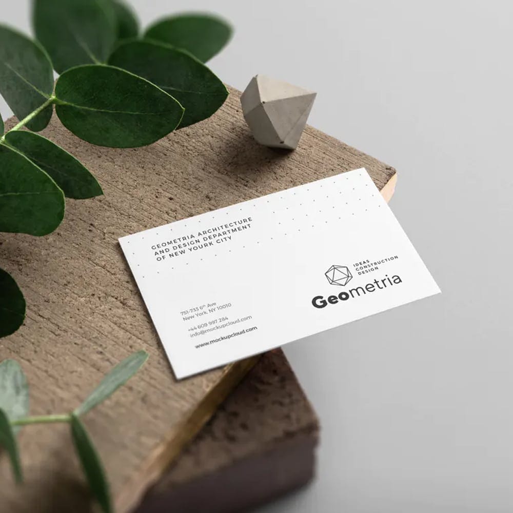 Free Business Card Mockup PSD
