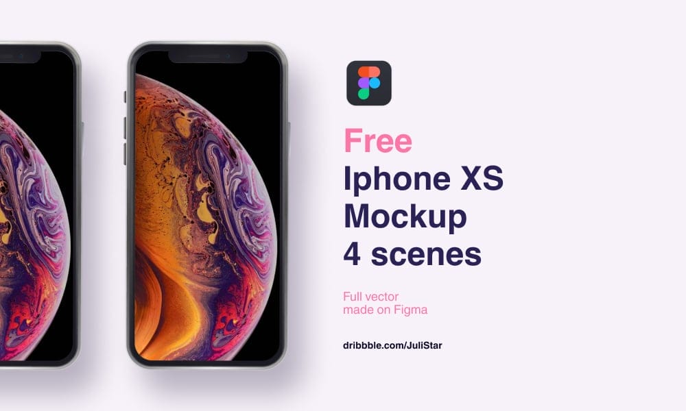 Free IPhone XS Mockup