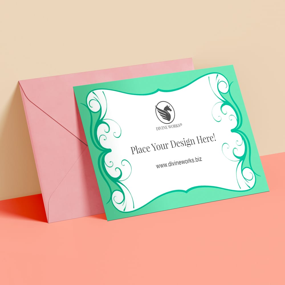 Free Invitation Card Mockup Mockup PSD