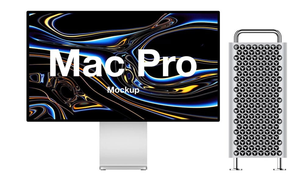 Free Mac Pro Mockup