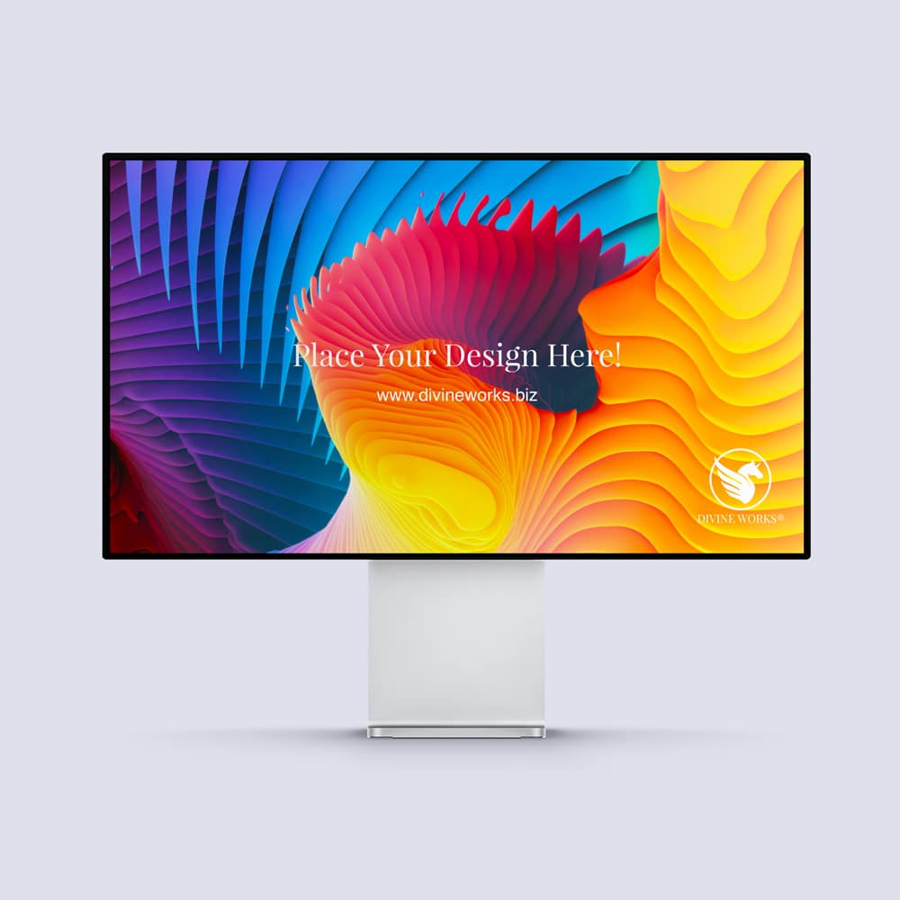 Free Pro Display XDR Mockup PSD